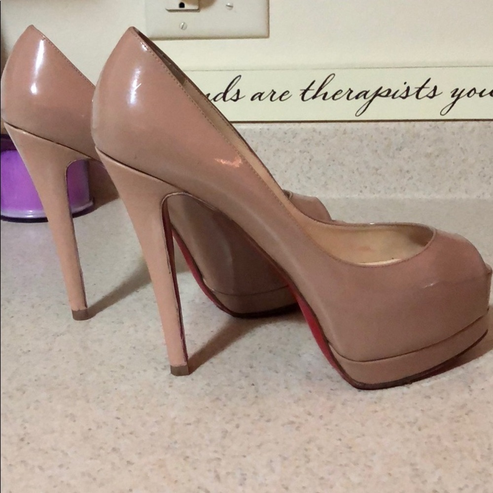 Christian Louboutin Lady Peep pumps